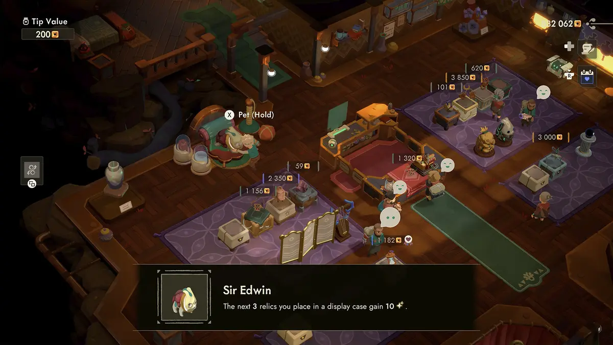 Лавка и покупатели в Moonlighter 2: The Endless Vault