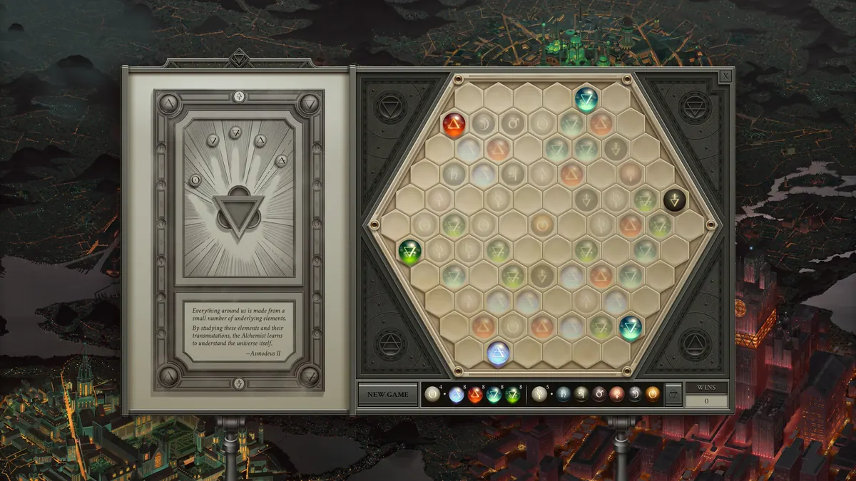 Sigmar’s Garden: алхимические фишки в The Zachtronics Solitaire Collection